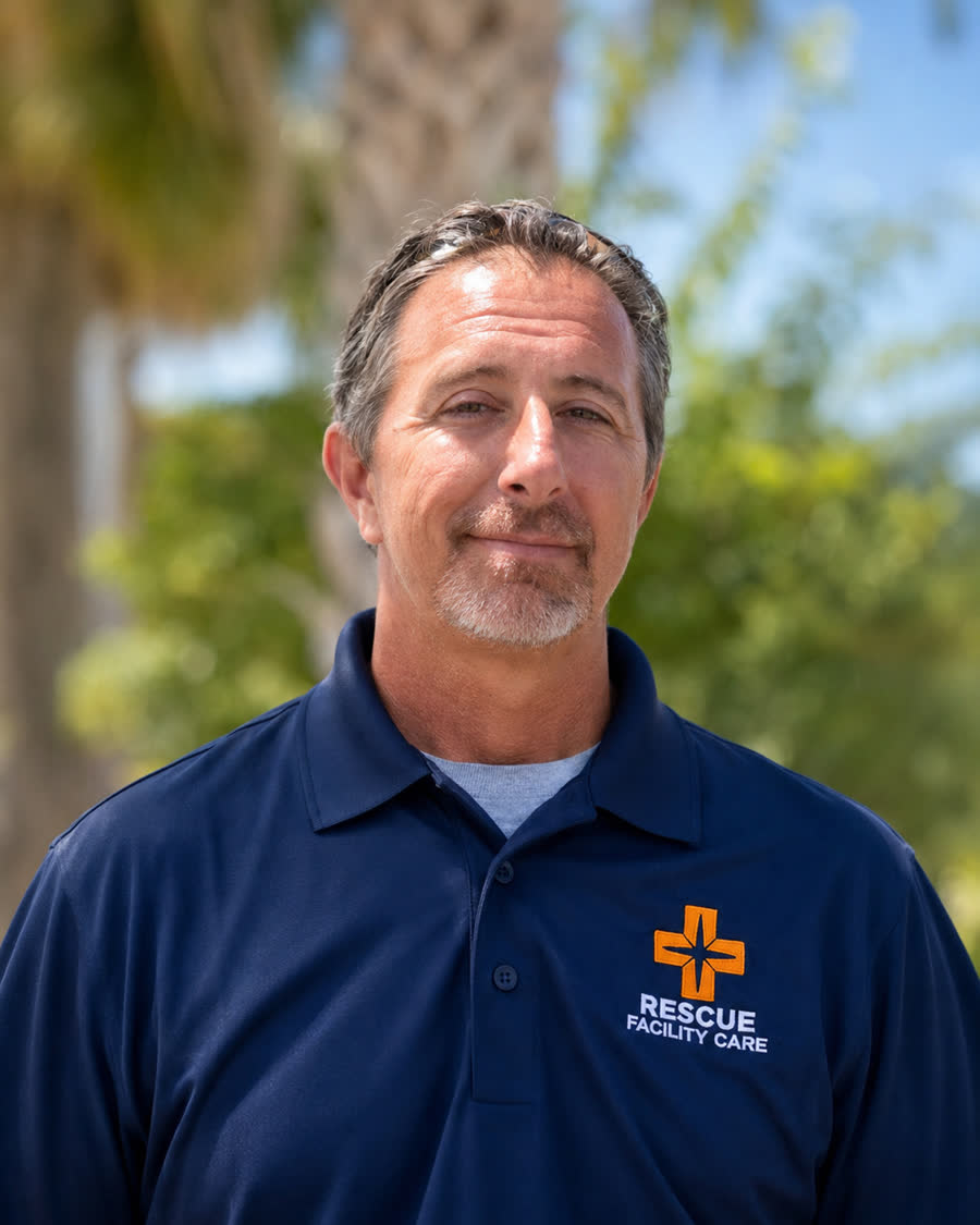 Portrait of Shawn, Rescue Facility Care team member